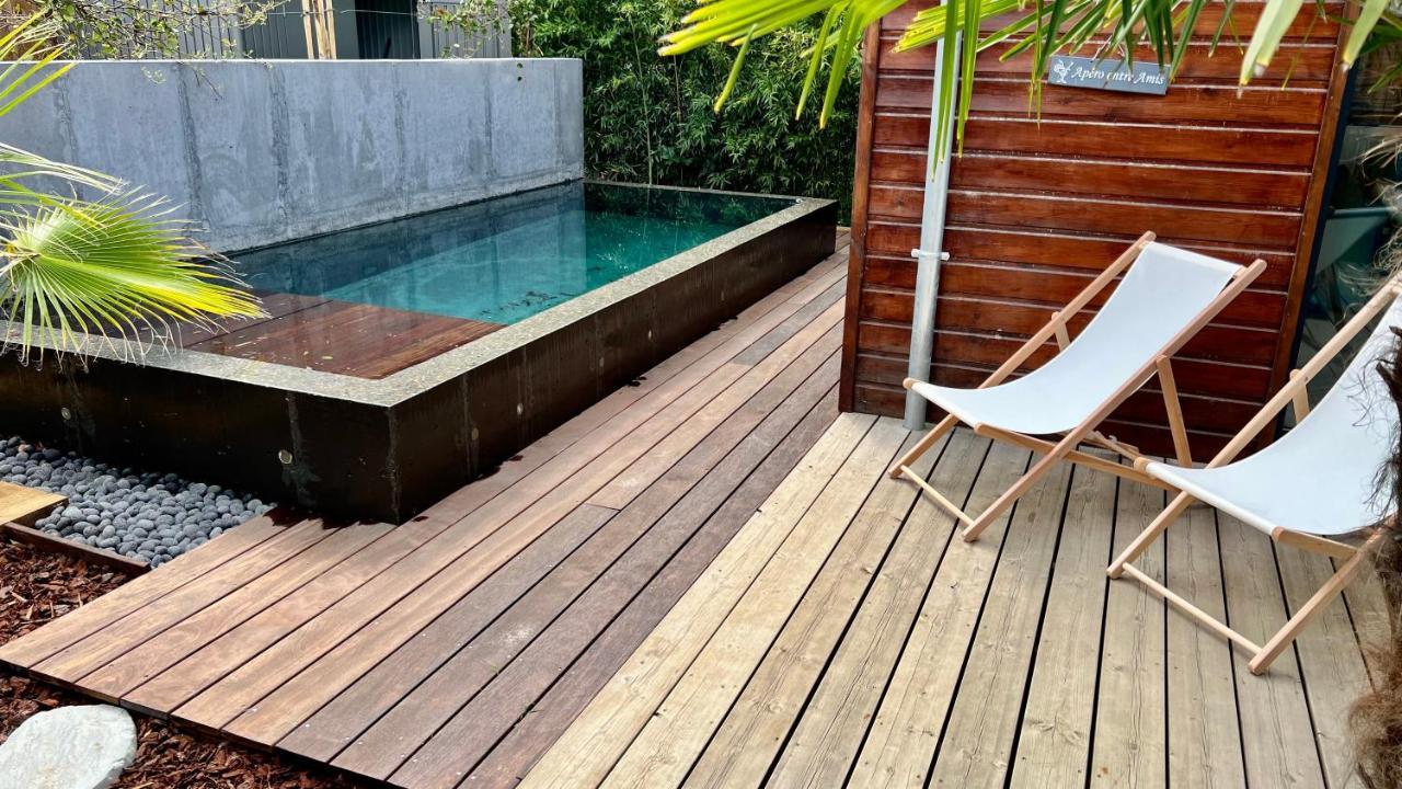 La Villa Canopee - Piscine Chauffee-Fibre-Clim-Jacuzzi Gujan-Mestras Buitenkant foto