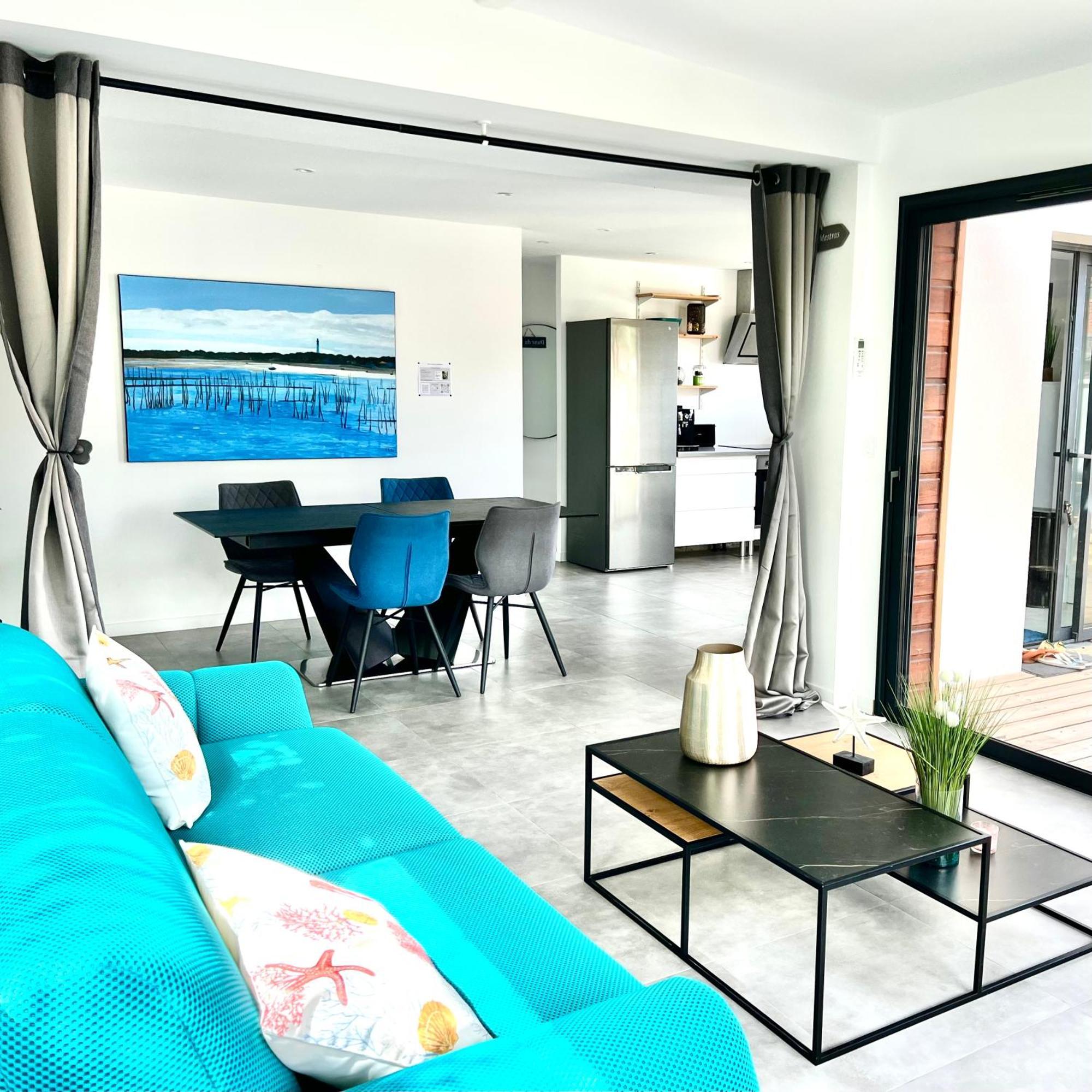 La Villa Canopee - Piscine Chauffee-Fibre-Clim-Jacuzzi Gujan-Mestras Buitenkant foto