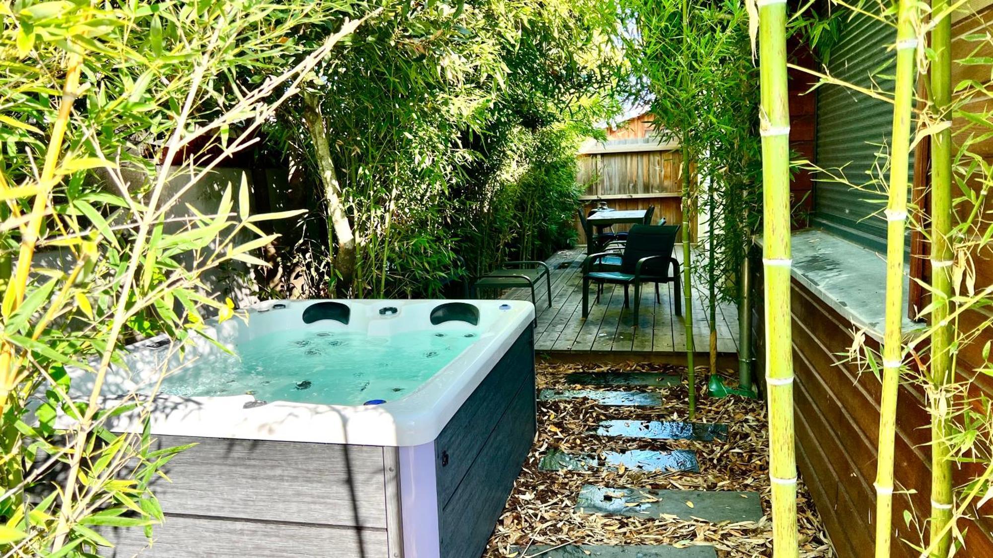 La Villa Canopee - Piscine Chauffee-Fibre-Clim-Jacuzzi Gujan-Mestras Buitenkant foto