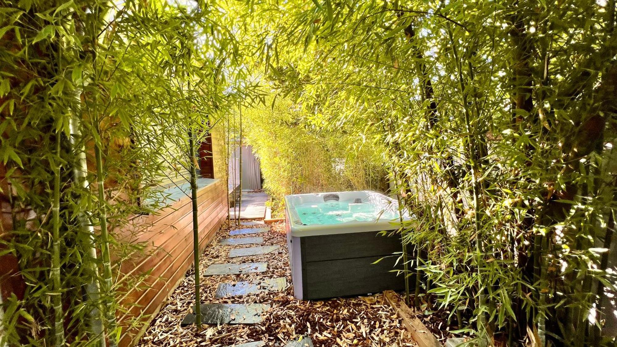La Villa Canopee - Piscine Chauffee-Fibre-Clim-Jacuzzi Gujan-Mestras Buitenkant foto