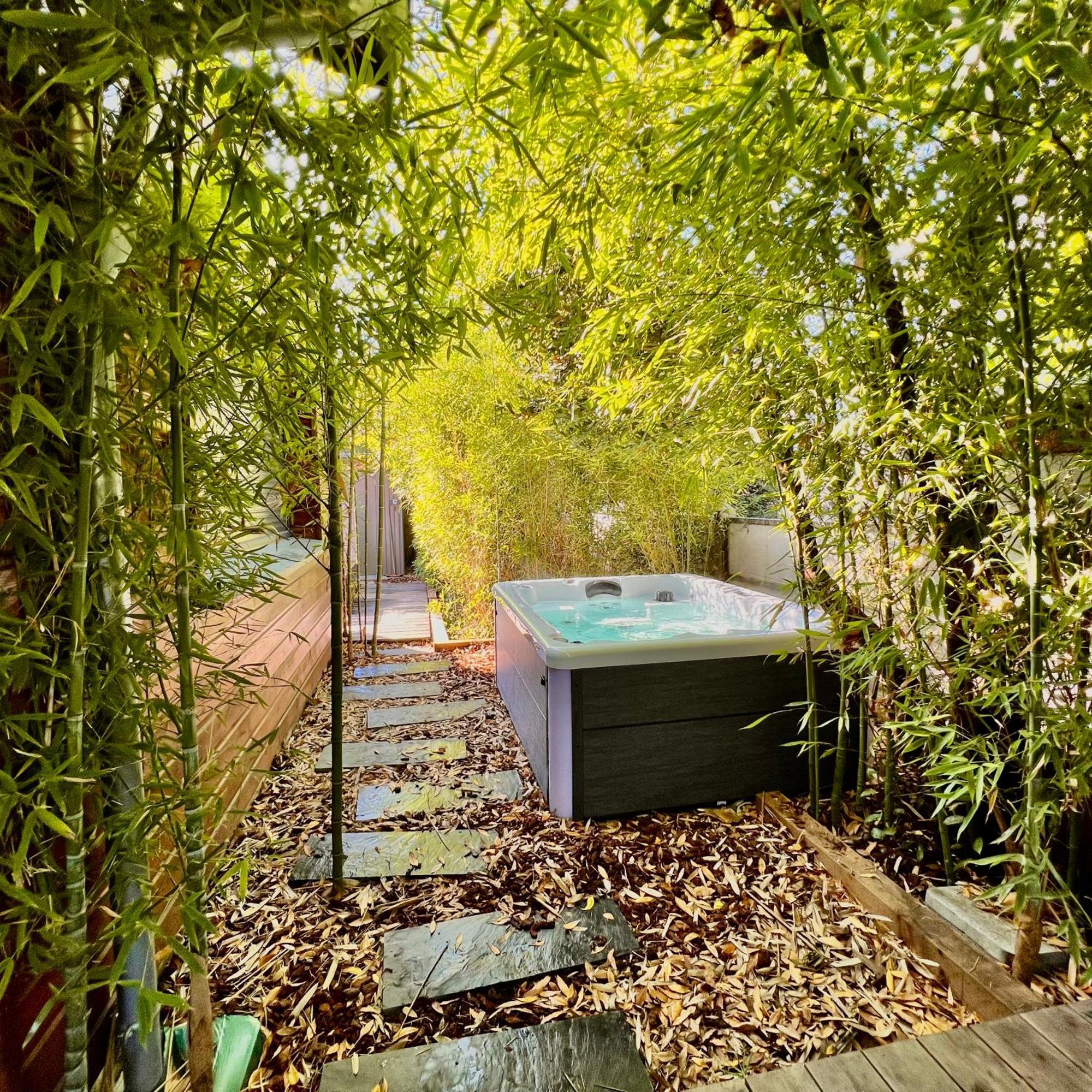 La Villa Canopee - Piscine Chauffee-Fibre-Clim-Jacuzzi Gujan-Mestras Buitenkant foto